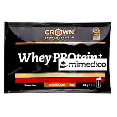 WHEY PROTEIN+, SOBRE DE 26 G CHOCOLATE CROWN SPORT NUTRITION