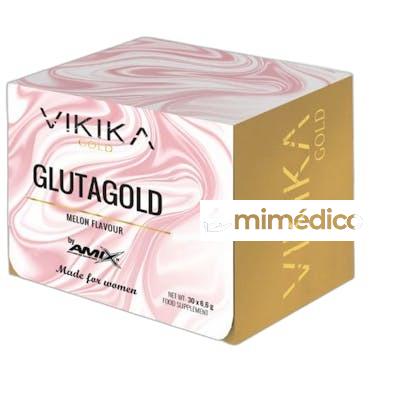VIKIKA GOLD BY AMIX GLUTAGOLD POWDER 30 SOBRES X 66 GR VIKIKA GOLD BY AMIX