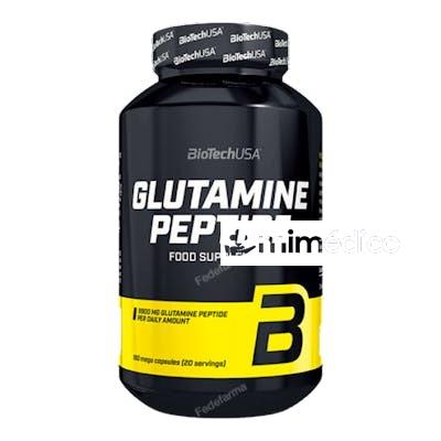 GLUTAMINE PEPTIDE  - 180 CAPSULAS BIOTECH USA