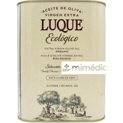 LUQUE ECOLOGICO ACEITE DE OLIVA VE LATA 3 L LUQUE ECOLOGICO