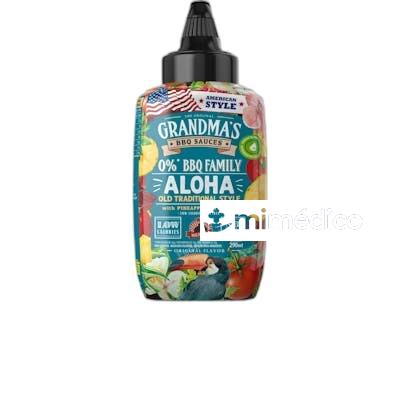 MAX PROTEIN GRANDMAAS SALSA BBQ ALOHA 290 ML MAX PROTEIN