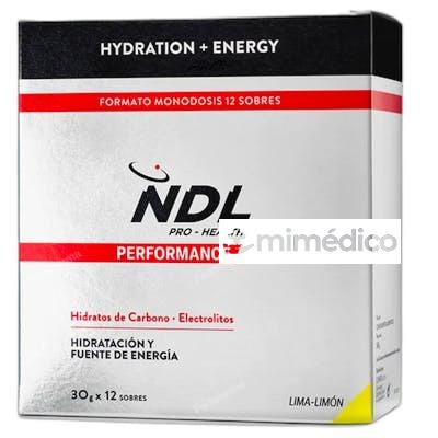 NDL PROHEALTH HYDRATION  ENERGY 12 STICKS X 30 GR  HIDRATACI NDL PROHEALTH