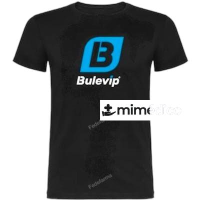 BULEVIP CAMISETA MANGA CORTA HOMBRE  NEGRA BULEVIP