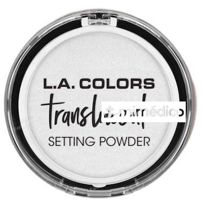 PREBASE FIJADORA TRANSLUCENT PRESSED TRANSPARENTE LA COLORS
