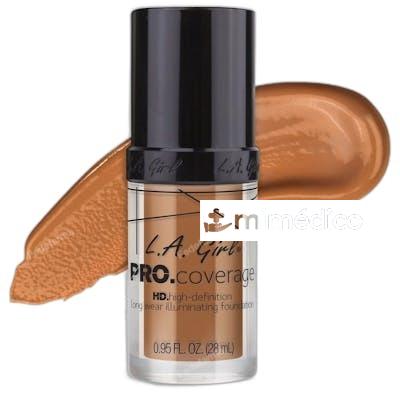 L.A. GIRL BASE DE MAQUILLAJE PRO COVERAGE ILLUMINATINGSAND LA GIRL