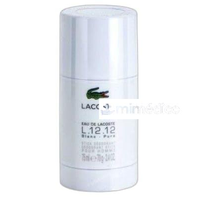 EAU DE L1212 BLANC PURE DEO STICK 75 ML LACOSTE
