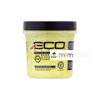 GEL DE PEINADO DE RICINO NEGRO 236 ML ECO STYLER