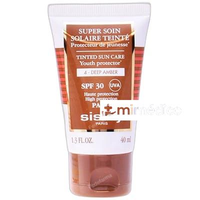 CREMA DE PROTECCION SOLAR CON COLOR SPF 30 AMBAR PROFUNDO 40 SISLEY