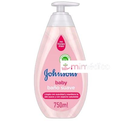 BABY GEL BANO SUAVE 750 ML JOHNSON`S