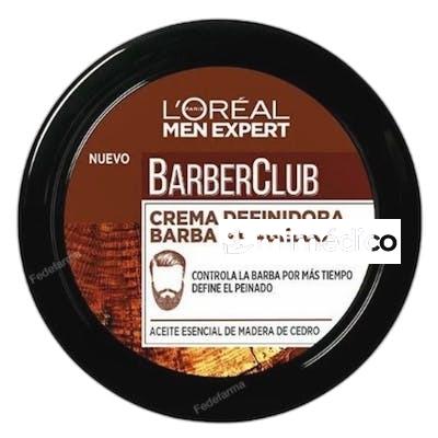 MEN EXPERT BARBER CLUB CREMA DEFINIDORA BARBA  CABELLO 75 ML LOREAL PARIS