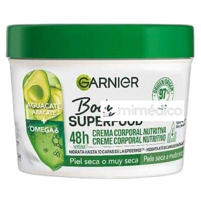 BODY SUPERFOOD CREMA CORPORAL NUTRITIVA AGUACATE 380 ML GARNIER