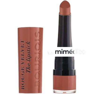 BOURJOIS PARIS ROUGE VELVET BARRA DE LABIOS 2,4 GR16-CARAMEL BOURJOIS PARIS