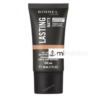 RIMMEL LONDON BASE DE MAQUILLAJE MATE DURADERA300 RIMMEL LONDON