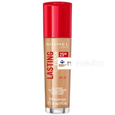 BASE DE MAQUILLAJE LASTING FINISH 25H SPF20 30 ML RIMMEL LONDON