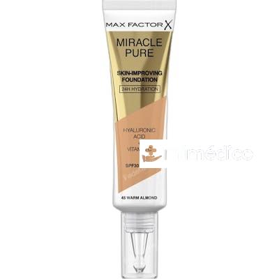 MIRACLE PURE FOUNDATION BASE DE MAQUILLAJE 30 ML MAX FACTOR