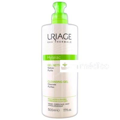 HYSEAC GEL NETTOYANT 500 ML URIAGE