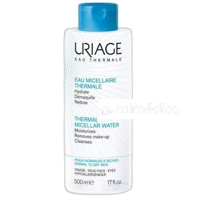 AGUA MICELAR TERMAL PIELES NORMALES A SECAS 500 ML URIAGE