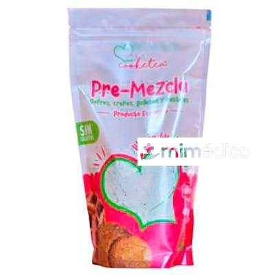 PRE-MEZCLA DULCE PARA GOFRES-CREPES 400GR. COOKETEA