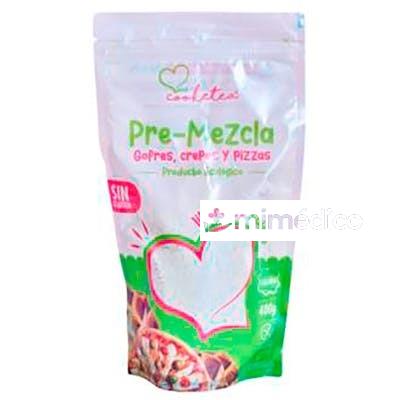 PRE-MEZCLA SALADA PARA GOFRES-CREPES 400GR. COOKETEA