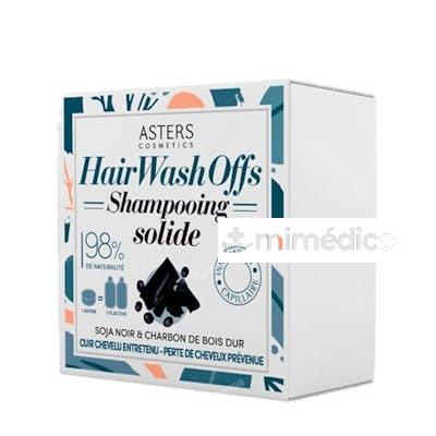 CHAMPU SOLIDO CON SOJA NEGRA  CARBON 100 GR ASTERS COSMETICS