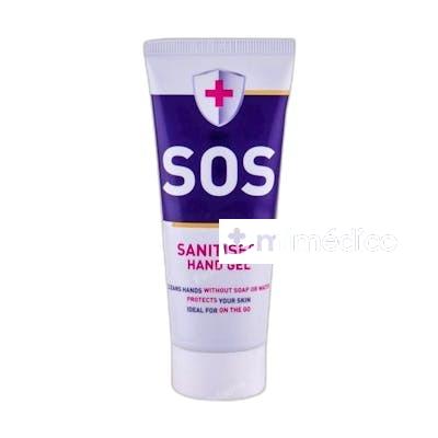 GEL ANTIBACTERIAL SOS SANITISER 65 ML AROMA AD