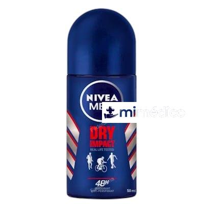 DESODORANTE ROLLON MEN DRY IMPACT 50 ML NIVEA