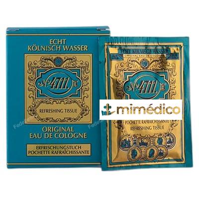 EAU DE COLOGNE TOALLITAS REFRESCANTES 10 UNIDADES 4711