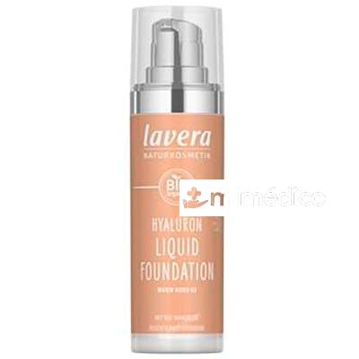 MAQUILLAJE FLUIDO HYALURON 03 WARM NUDE 30 ML LAVERA