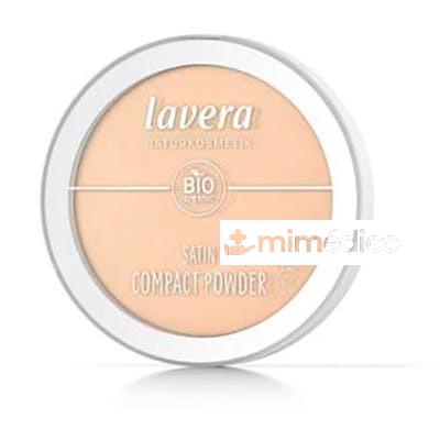 MAQUILLAJE POLVO COMPACTO SATIN 02 MEDIUM 9,5 GR LAVERA