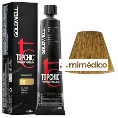 GOLDWELL TOPCHIC THE BLONDES COLORACION PERMANENTE 60 ML8G GOLDWELL