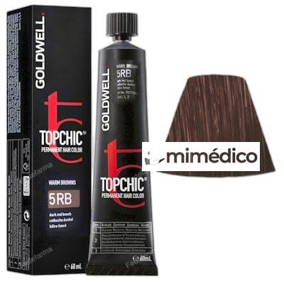 GOLDWELL TOPCHIC THE BROWNS COLORACION PERMANENTE 60 ML5RB GOLDWELL