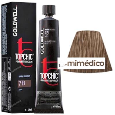 GOLDWELL TOPCHIC THE BROWNS COLORACION PERMANENTE 60 ML7B GOLDWELL
