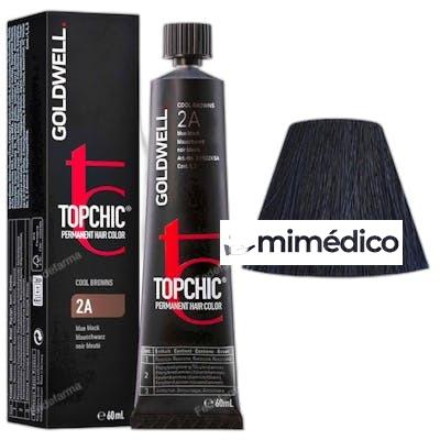 GOLDWELL TOPCHIC THE BROWNS COLORACION PERMANENTE 60 ML2A GOLDWELL