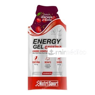 ENERGY GEL CEREZA-COLA SIN CAFEINA 24 UDS NUTRISPORT