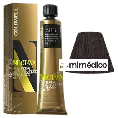 GOLDWELL NECTAYA COLORACION PERMANENTE SIN AMONIACO 60 ML5BG GOLDWELL