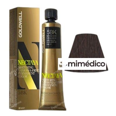 GOLDWELL NECTAYA COLORACION PERMANENTE SIN AMONIACO 60 ML5BK GOLDWELL
