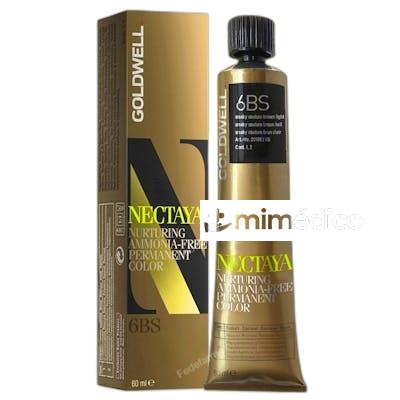 GOLDWELL NECTAYA COLORACION PERMANENTE SIN AMONIACO 60 ML6BS GOLDWELL