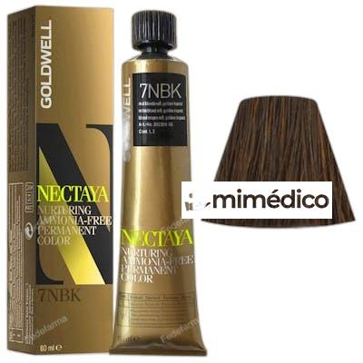GOLDWELL NECTAYA COLORACION PERMANENTE SIN AMONIACO 60 ML7NB GOLDWELL