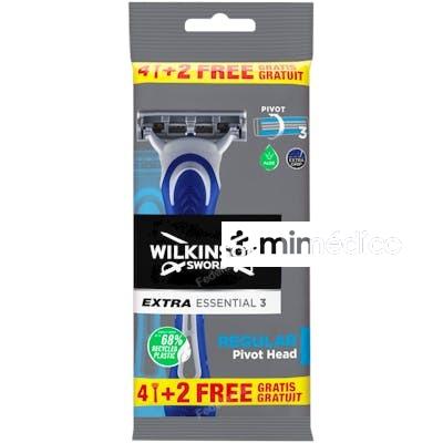 EXTRA 3 ESSENTIAL MAQUINAS DE AFEITAR BOLSA WILKINSON