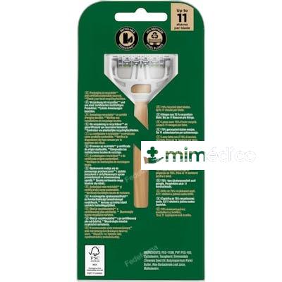 XTREME 3 BAMBOO HYBRID MAQUINILLA DE AFEITAR  6 RECAMBIOS WILKINSON