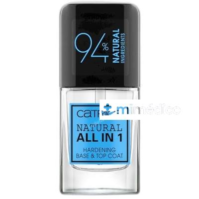 NATURAL ALL IN 1 HARDENING BASE TOP COAT 105 ML CATRICE COSMETICS