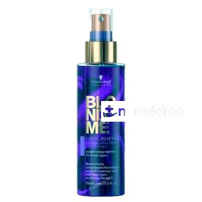 BLONDME SPRAY ACONDICIONADOR NEUTRALIZANTE RUBIOS FRIOS 150 SCHWARZKOPF PROFESSIONAL