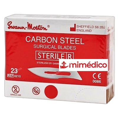 HERBI FEET 100 UNID.HOJAS DE BISTURI SWANN MORTON Nº23 HERBI FEET