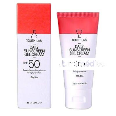 CREMA SOLAR DIARIA SPF 50 PIELES GRASAS 50 ML YOUTH LAB