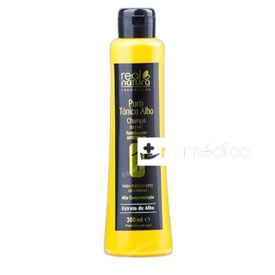 CHAMPU SIN SAL PURO AJO 300 ML REAL NATURA