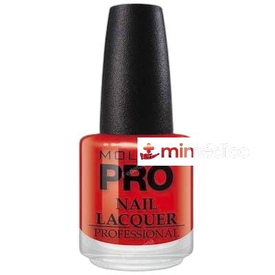 ESMALTE HARDENING NAIL LACQUER 101 MAGNETIC RED 15 ML MOLLON PRO
