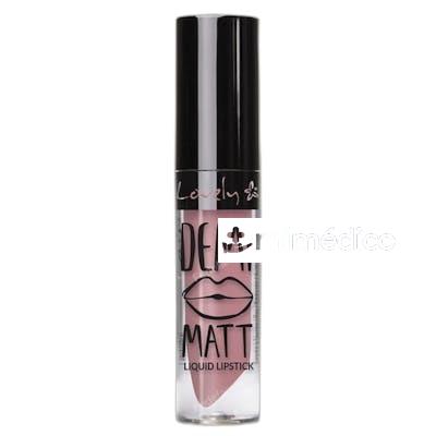 LOVELY LABIAL LIQUIDO SEMI MATTE5 LOVELY