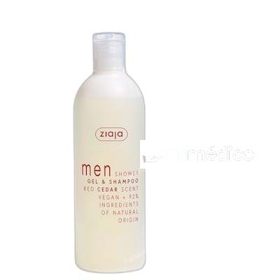 MEN GEL DE DUCHA Y CHAMPU RED CEDAR 400 ML ZIAJA