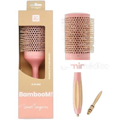 CEPILLO BAMBU REDONDO 65MM MANDARINA DULCE TOOLS FOR BEAUTY