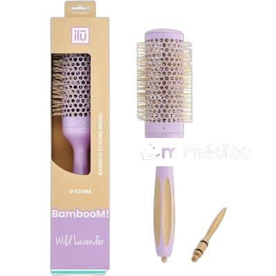 CEPILLO BAMBU REDONDO 43MM LAVANDA SALVAJE TOOLS FOR BEAUTY